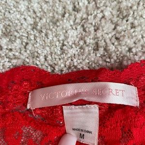 Victoria Secret Red Lace Dress